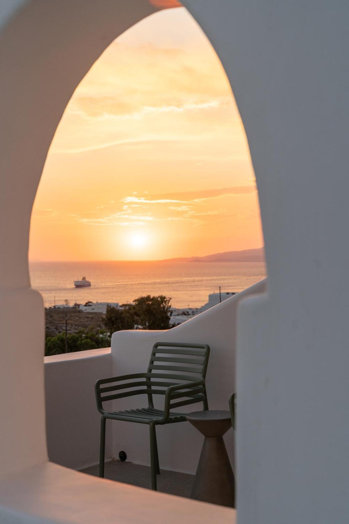 Bed and Breakfast Ostria View Mykonos Mykonos Town Экстерьер фото