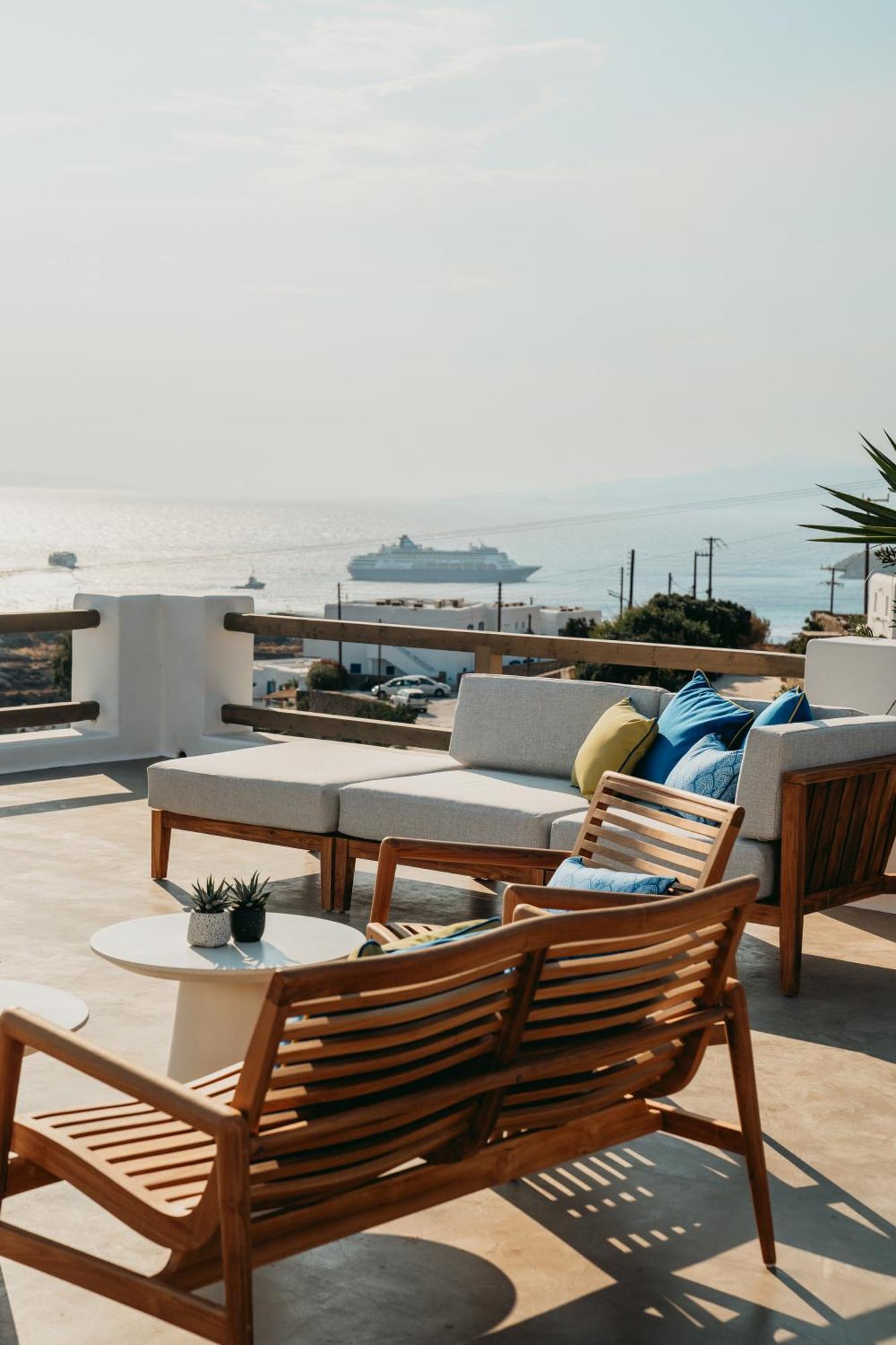 Bed and Breakfast Ostria View Mykonos Mykonos Town Экстерьер фото