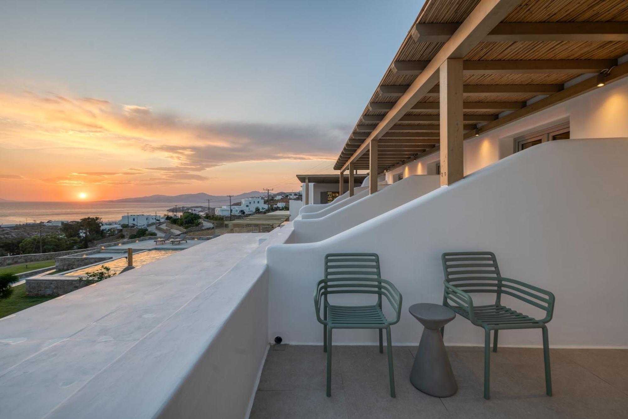 Bed and Breakfast Ostria View Mykonos Mykonos Town Экстерьер фото