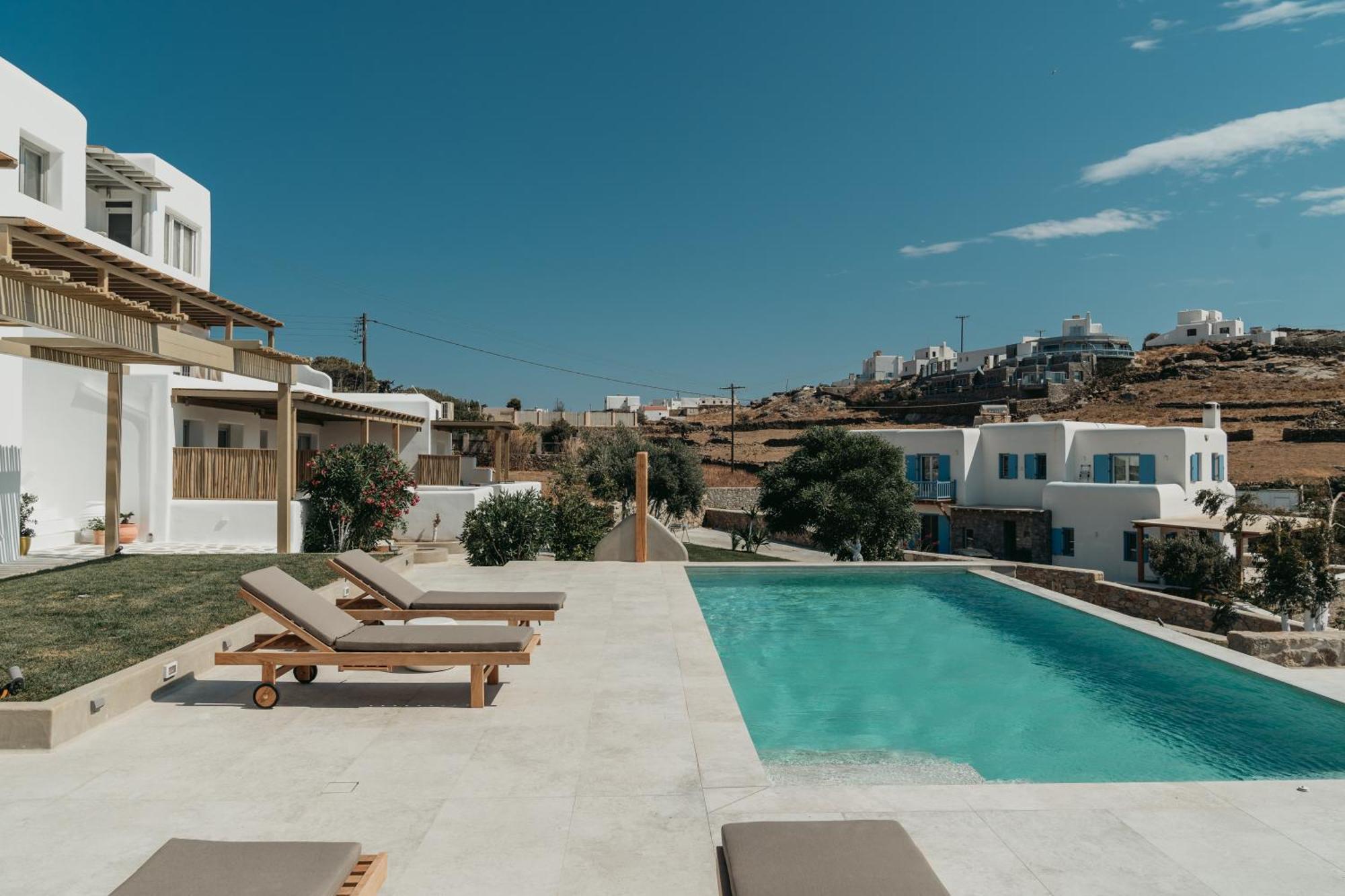 Bed and Breakfast Ostria View Mykonos Mykonos Town Экстерьер фото