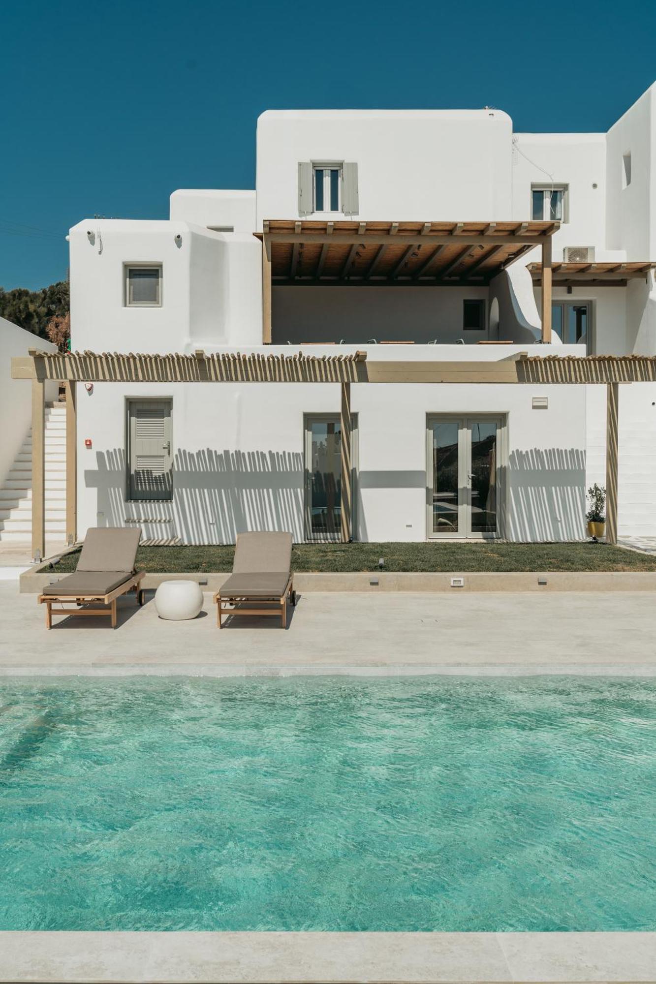 Bed and Breakfast Ostria View Mykonos Mykonos Town Экстерьер фото